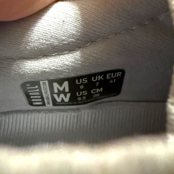 NOBULL Drive Knit Sneakers Size 8 Men's Crater Grey Lightweight Gym Shoes - Picture 8 of 11